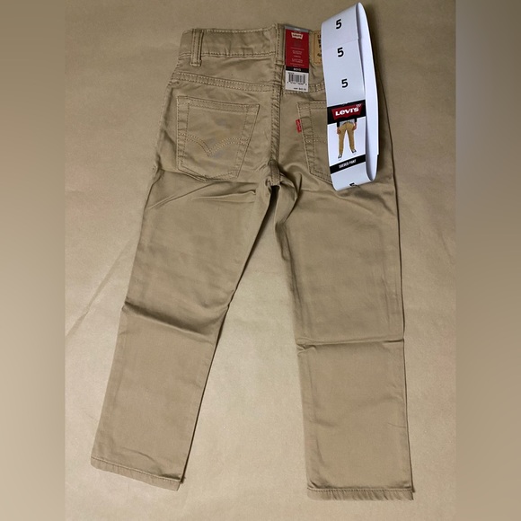 $9 ONLY [LIMITED TIME SALE] - Levi's boys 511 Slim Fit Stretch Pants 5 REG - Picture 3 of 5